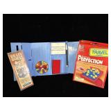 Vintage travel games wheel of Fortune,