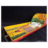 vintage Marx Toys tin litho tabletop Skee Ball