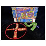 vintage Pizza Powered Turtle Prop toy released by
