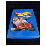 vintage 1990s Hot Wheels 48-car blue plastic