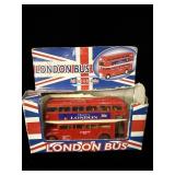 London Red Dobble Decker Bus Pull back & Go