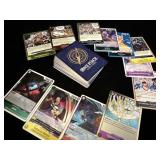 Stack of One Piece trading cards