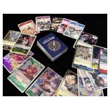Stack of One Piece trading cards