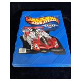 vintage 1990s Hot Wheels 48-car blue plastic