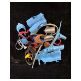 Plastic model toy kit pieces