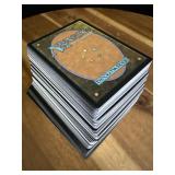 Stack of magic the gathering cards