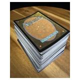 Stack of magic the gathering cards