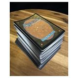 Stack of magic the gathering cards