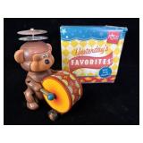 vintage Russ Yesterday's Favorites Wind-Up Monkey