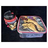 vintage 1997 Disney Hercules lunch box and