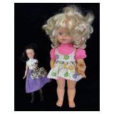 1960s Mattel Timey Tell Doll, 1960s Horsman