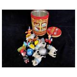 vintage red-and-yellow National Biscuit Company