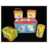 Vintage Curious George Metal Keepsake Box, tin