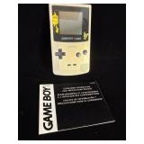 Pokï¿½mon-themed Nintendo Game Boy Color handheld