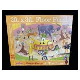 Large vintage 2ï¿½x3ï¿½ curious George at the circus