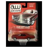 1966 Pontiac GTO die-cast model Auto World 1:64