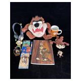 collection of vintage Looney Tunes Taz (Tasmanian