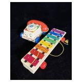 vintage Fisher-Price Pull-A-Tune Xylophone (Model
