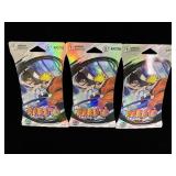 (3) packs of Kayou Naruto: Heaven Scroll Series