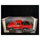1/24 scale 1978 Ford Bronco red Motormax