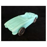 vintage 1960s light blue or turquoise plastic