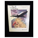 vintage retail box for Microsoft Flight Simulator