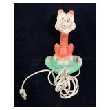 vintage 1960s or 1970s novelty nightlight