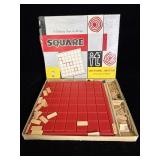 1961 Square It board game by Hasbro