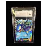 Graded CGC EX/NM 6 Kyogre holographic Pokï¿½mon