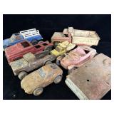 collection of vintage Die cast tricks 1900s