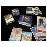 Stack of One Piece trading cards