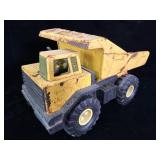 vintage yellow and grey pressed-steel Mighty