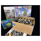 As found! Huge box of unsorted Legos! Some boxes.