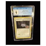 graded Claw Fossil Pokï¿½mon card from the 2007 EX