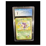CGC 7 Near Mint graded 1999 Japanese Pokï¿½mon card