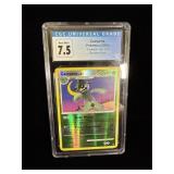 CGC 7.5 Near Mint+ graded Cacturne Reverse Holo