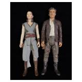 2 12-inch Star Wars: The Last Jedi action figures