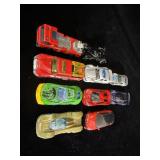 collection of loose die-cast toy cars
