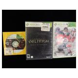 Xbox 360 games Oblivion, NHL 14