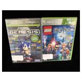 Xbox 360 games Lego Harry Potter, Sega Ultimate