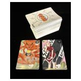 Stack of Naruto cards