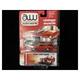 Auto World 1969 Pontiac Firebird Trans Am, Red,