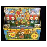 Vintage Marx Toys Tin Shooting Gallery 16' x 15'