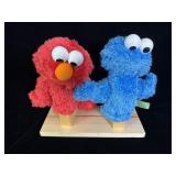 GUND Elmo and Cookie Monster Hand Puppet Set