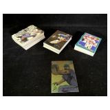 Stacks of Vintage baseball cards