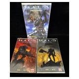 3 halo comic books uprising and hell Jumper