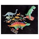 Vintage Rubber Toy Dinosaurs