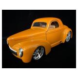1941 Willys Coupe 1/24 Scale Diecast Car