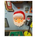 NOS unused Empire blow mold lighted Santa head
