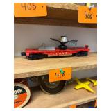 Vintage Lionel O gauge post war satellite car